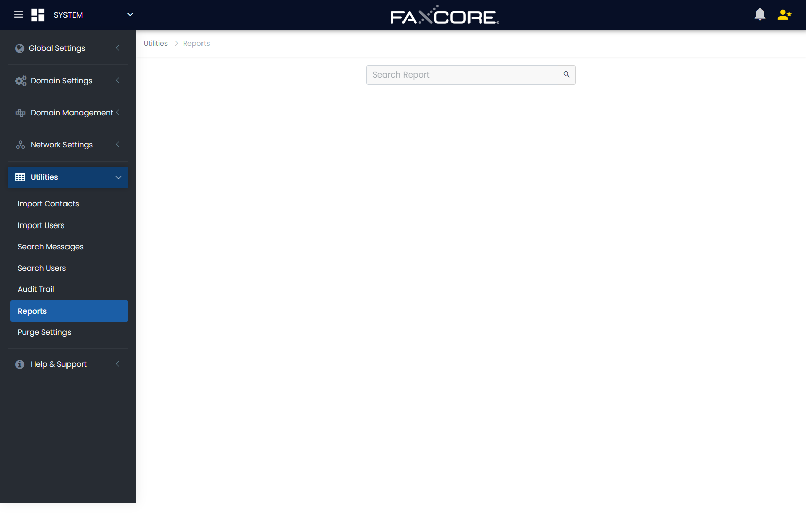 FaxCore Reports & Analytics