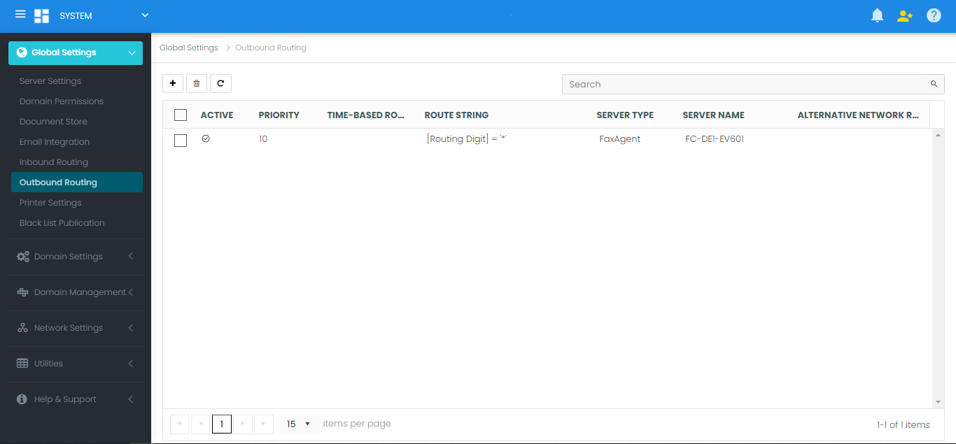 Outbound Routing Rules Overview
