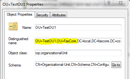 Active Directory Explorer Property Dialog