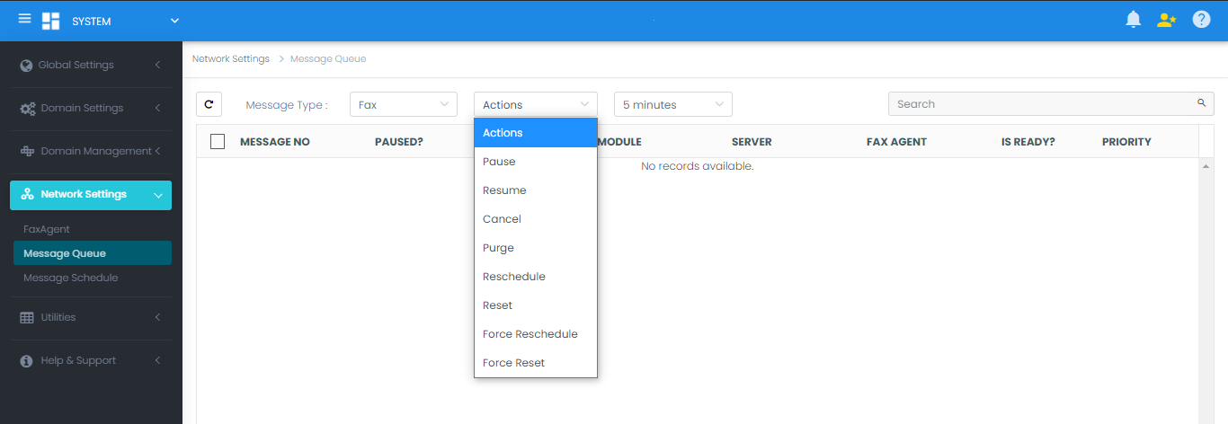 Message Queue Interface